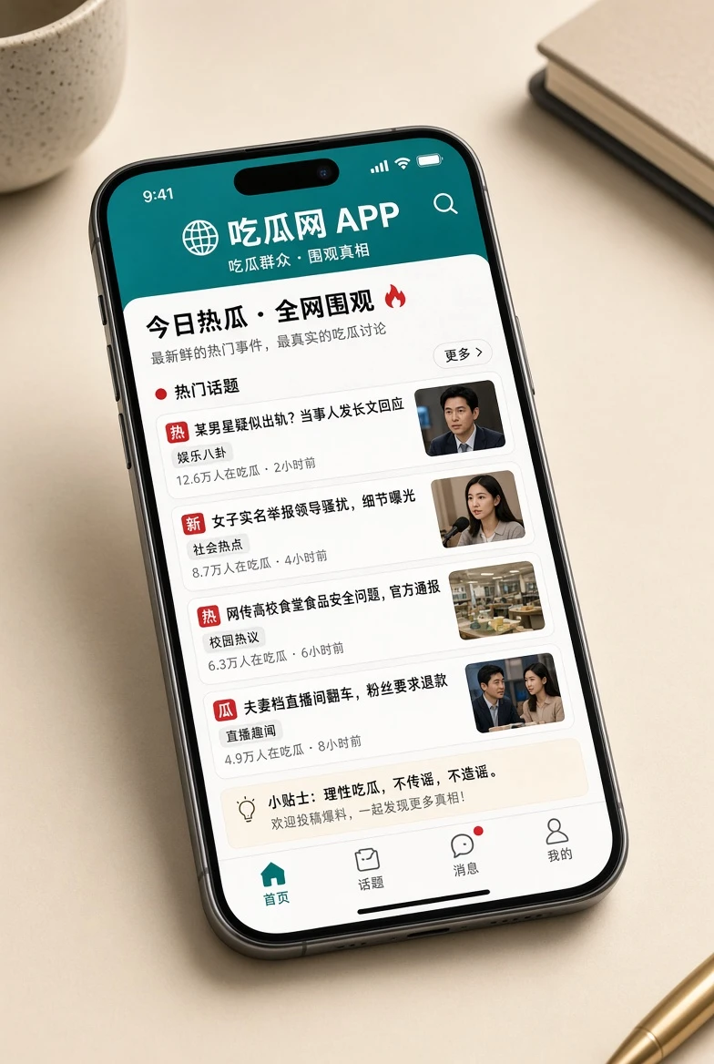 吃瓜网移动应用服务介绍